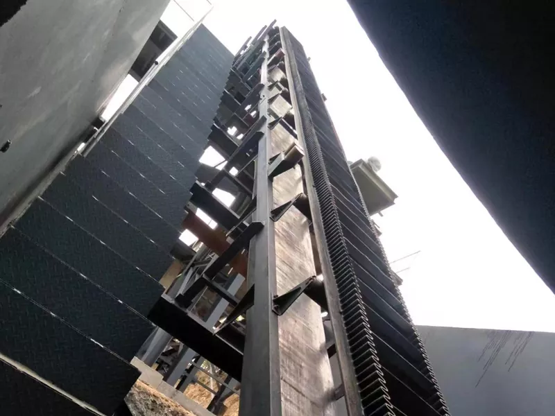 골판지 측벽 벨트 컨베이어